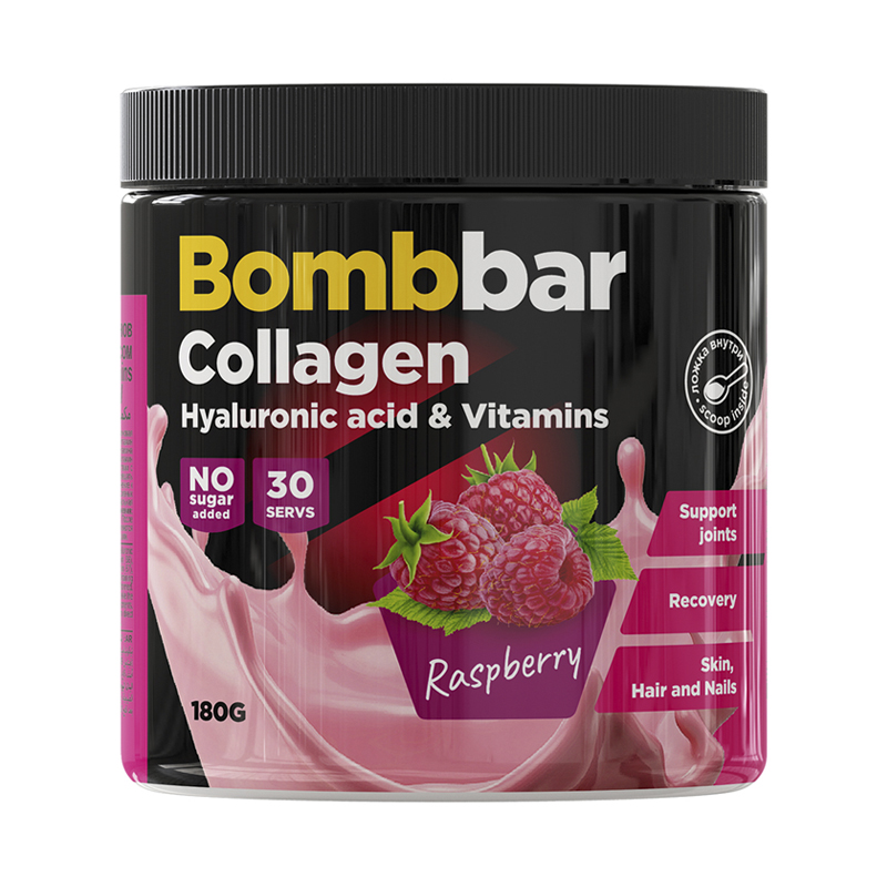 Collagen Малина 180 г Bombbar