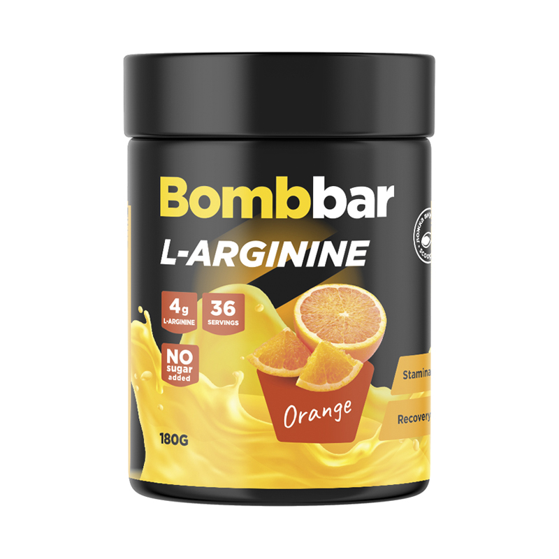 L-Arginine Апельсин 180 г Bombbar