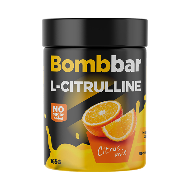 L-Citrulline Цитрусовый микс 165 г Bombbar