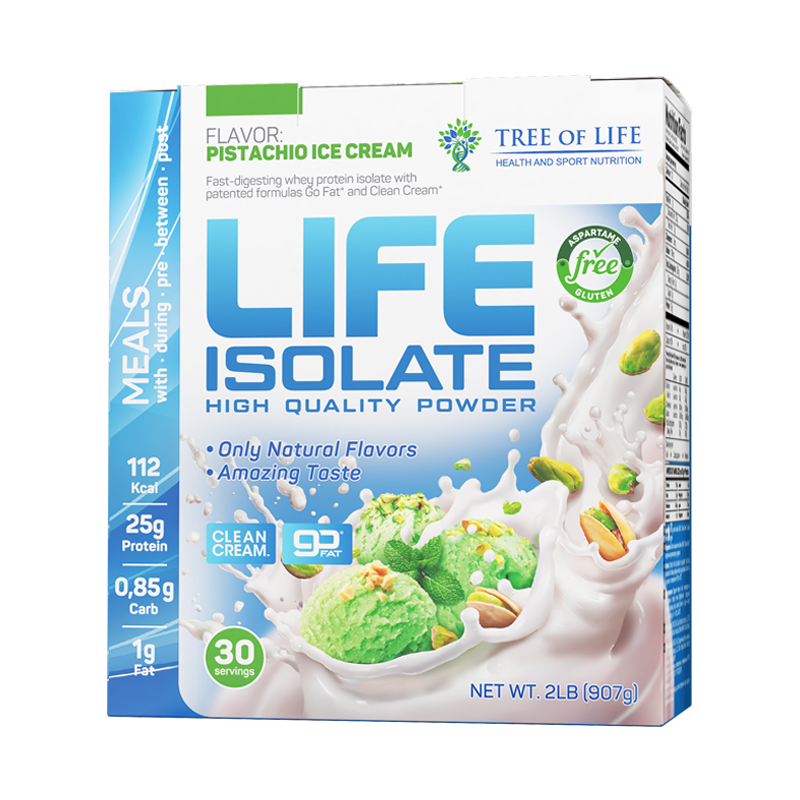 Life Isolate, Фисташковое мороженое, 908 г, Tree of Life