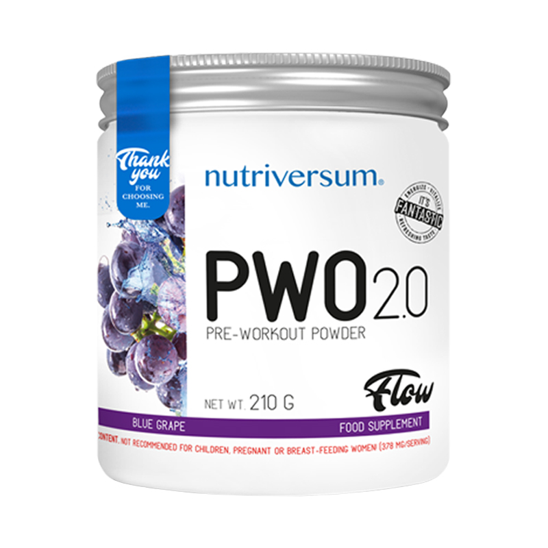 PWO 2.0 Виноград 210 г Nutriversum