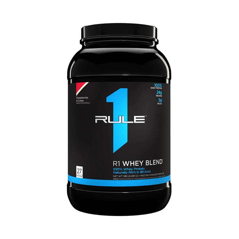 Rule 1 Proteins R1 Whey Blend Клубника со сливками 891 г