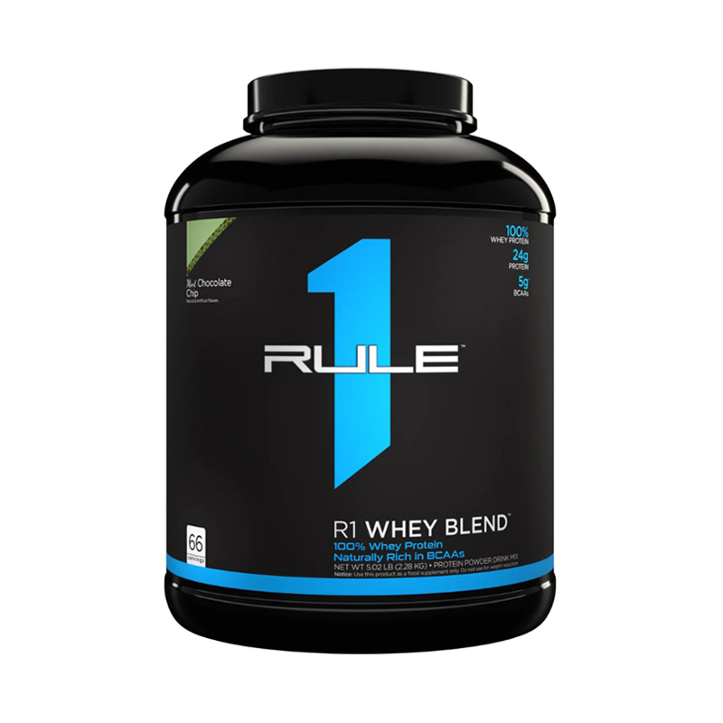 Rule 1 Proteins R1 Whey Blend Мятное мороженое с шоколадной крошкой 2280 г