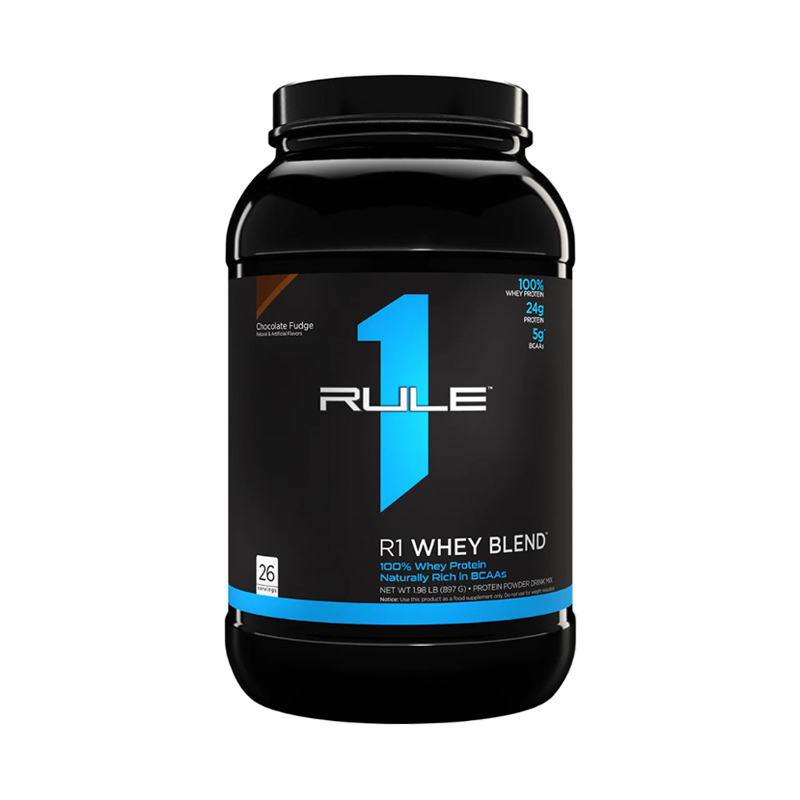 Rule 1 Proteins R1 Whey Blend Шоколадная помадка 897 г