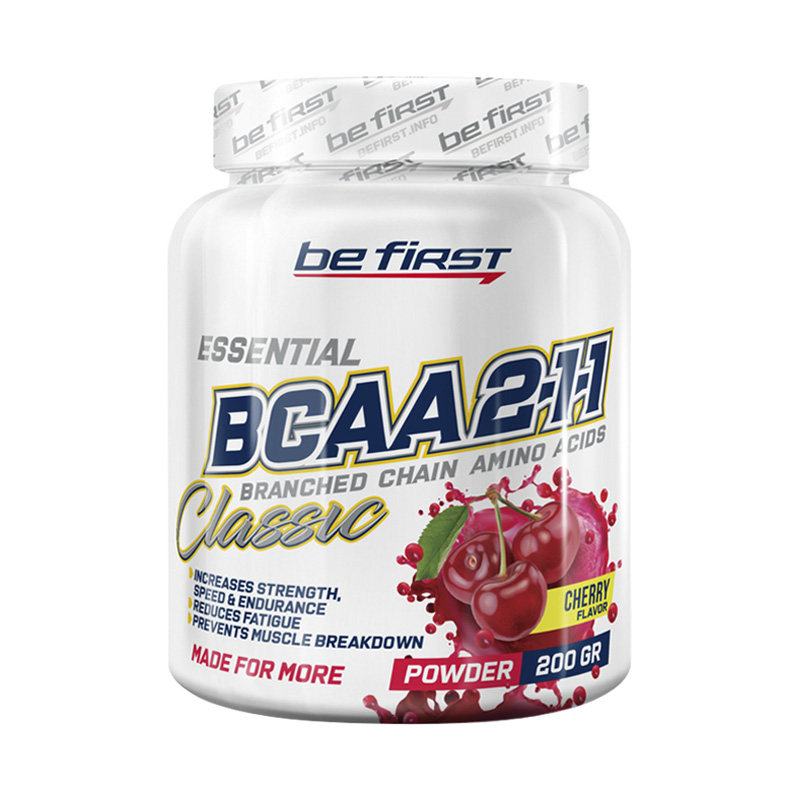 Be First BCAA 2:1:1 Classic Powder Вишня 200 г