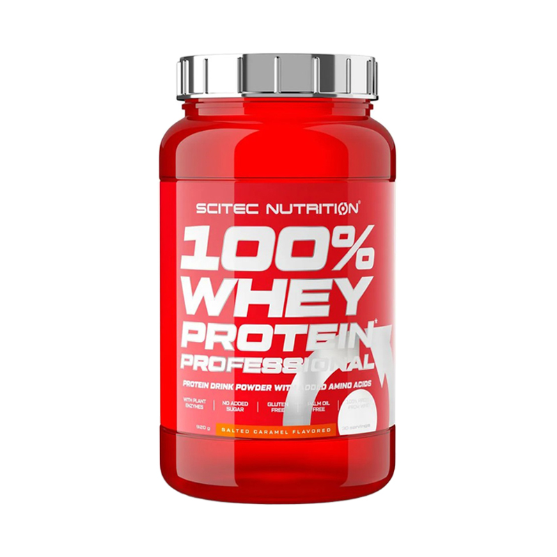 Scitec Nutrition 100% Whey Protein Professional Солёная карамель 920 г