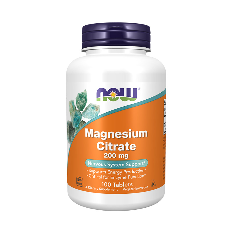 NOW Magnesium Citrate 100 таблеток