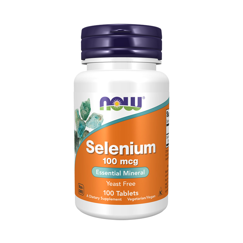 NOW Selenium 100 таблеток