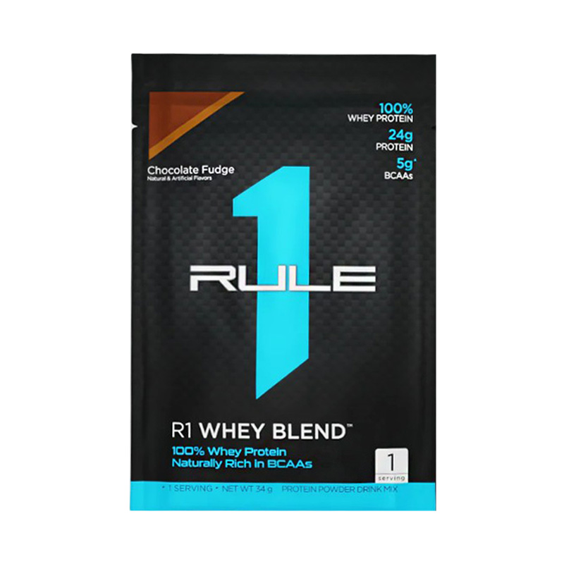 Rule 1 R1 Whey Blend Шоколадная помадка 34 г
