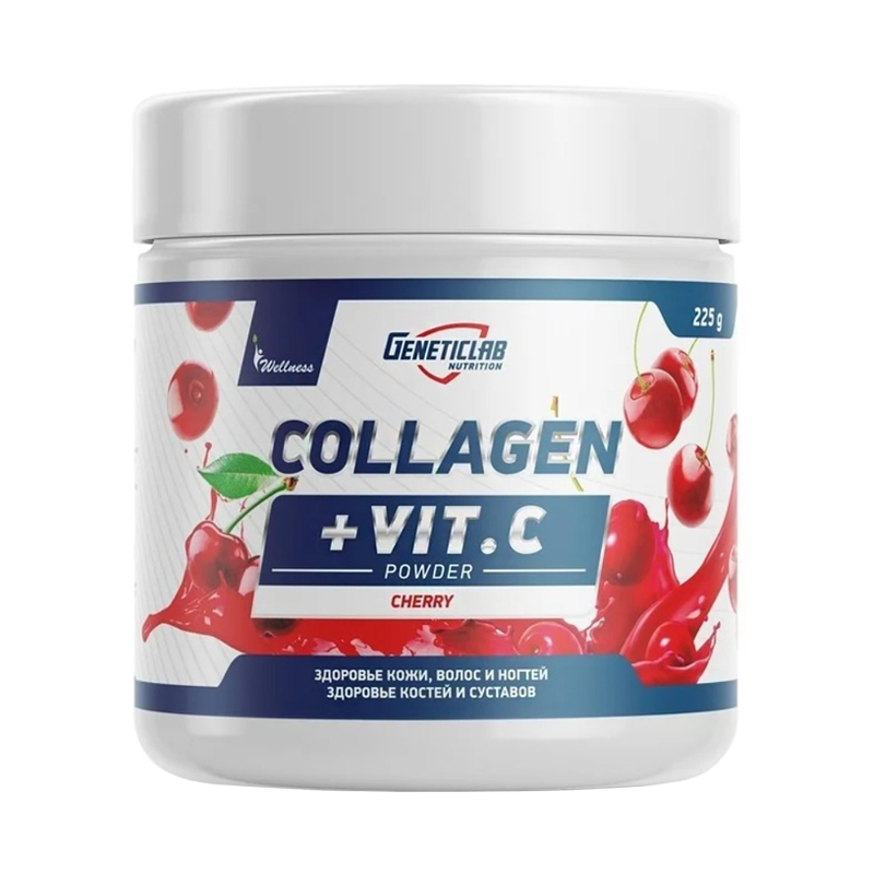 Geneticlab Collagen + Vit.C Вишня 225 г