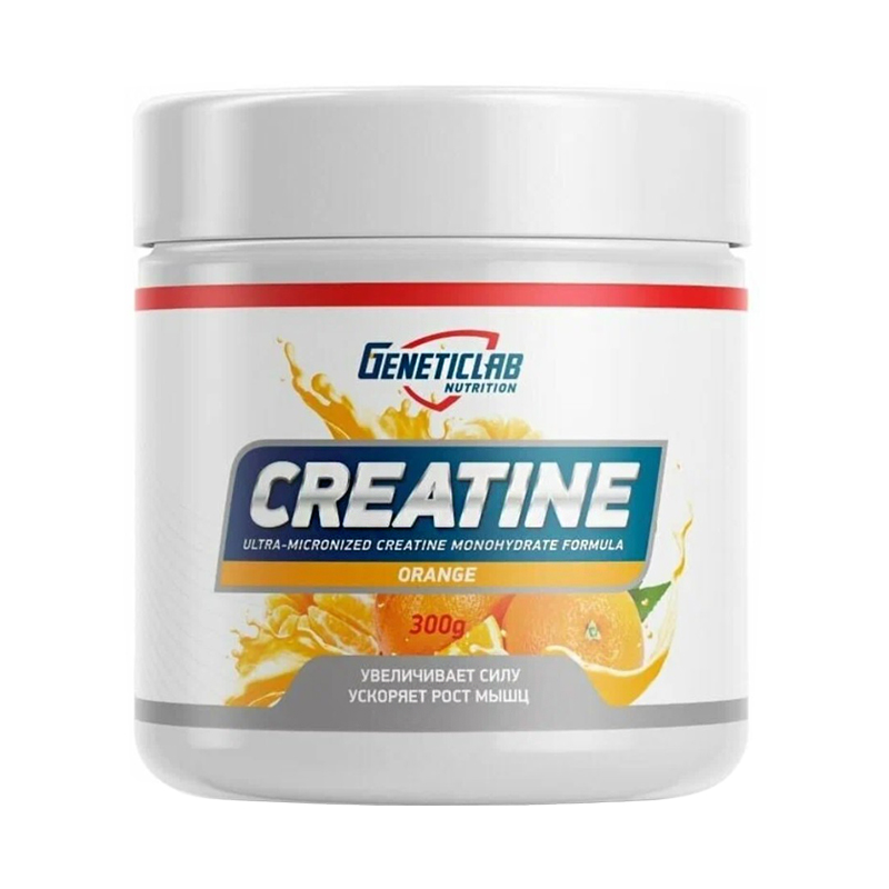 Geneticlab Nutrition Creatine Апельсин 300 г