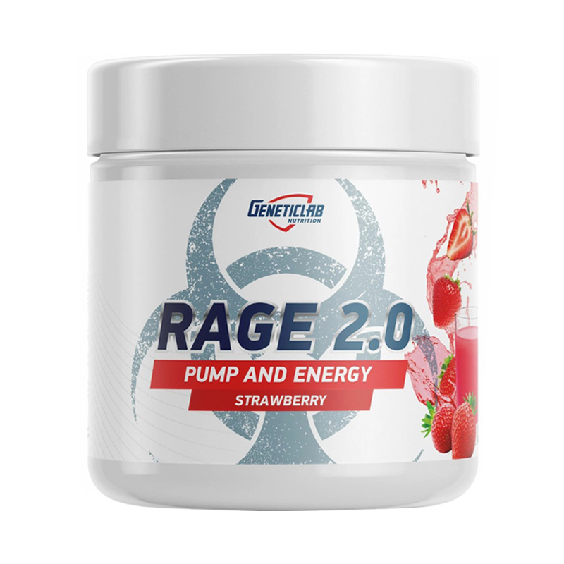 Geneticlab RAGE 2.0 Клубника 240 г