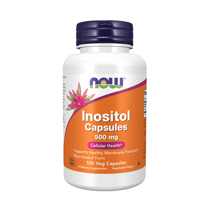 NOW Inositol 500 mg 100 капсул