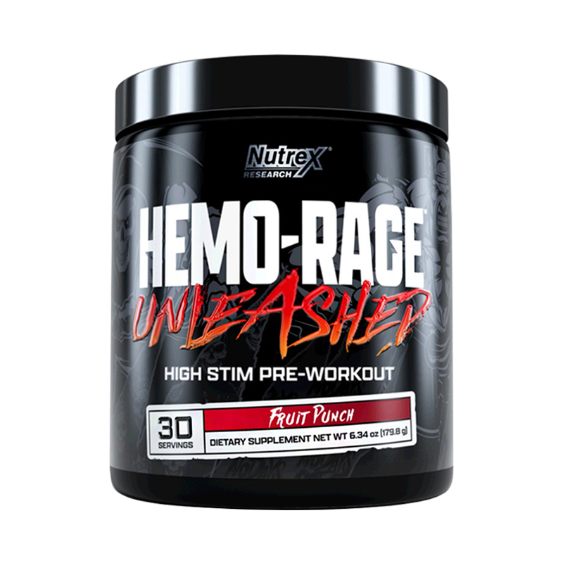 Nutrex Hemo-Rage Unleashed Фруктовый пунш 179,8 г