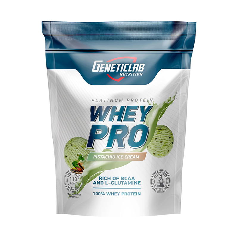 Geneticlab Whey Pro Фисташковое мороженое 1000 г