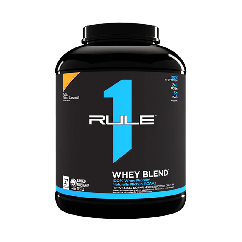 Rule 1 R1 Whey Blend Солёная карамель 2280 г