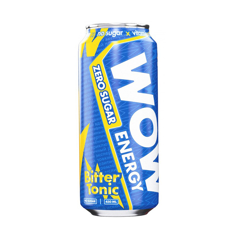 WOW Energy Drinks Bitter Tonic 500 мл