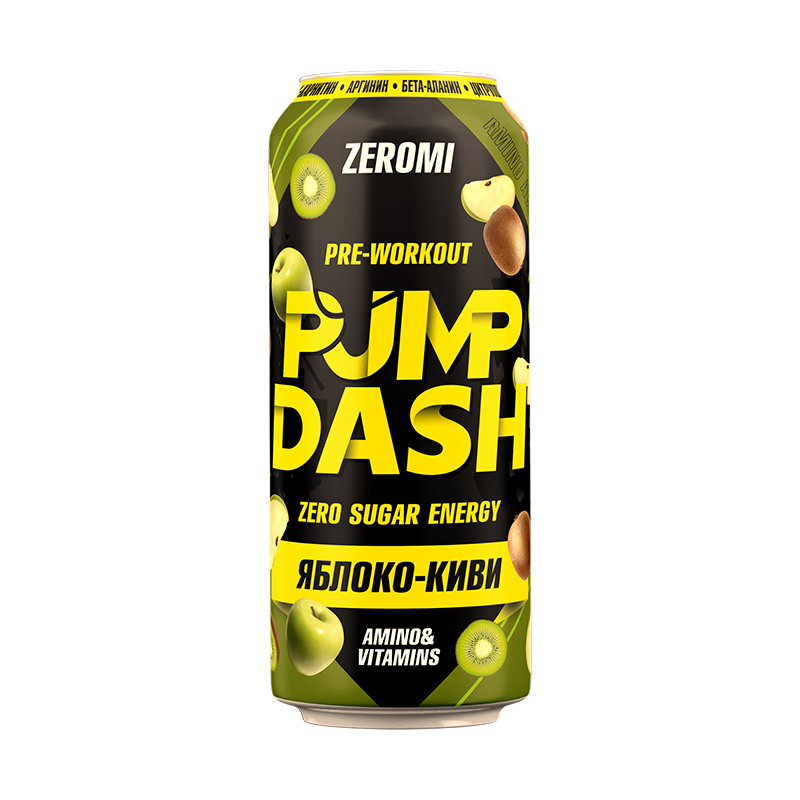 Zeromi Pump Dash Яблоко-киви 500 мл