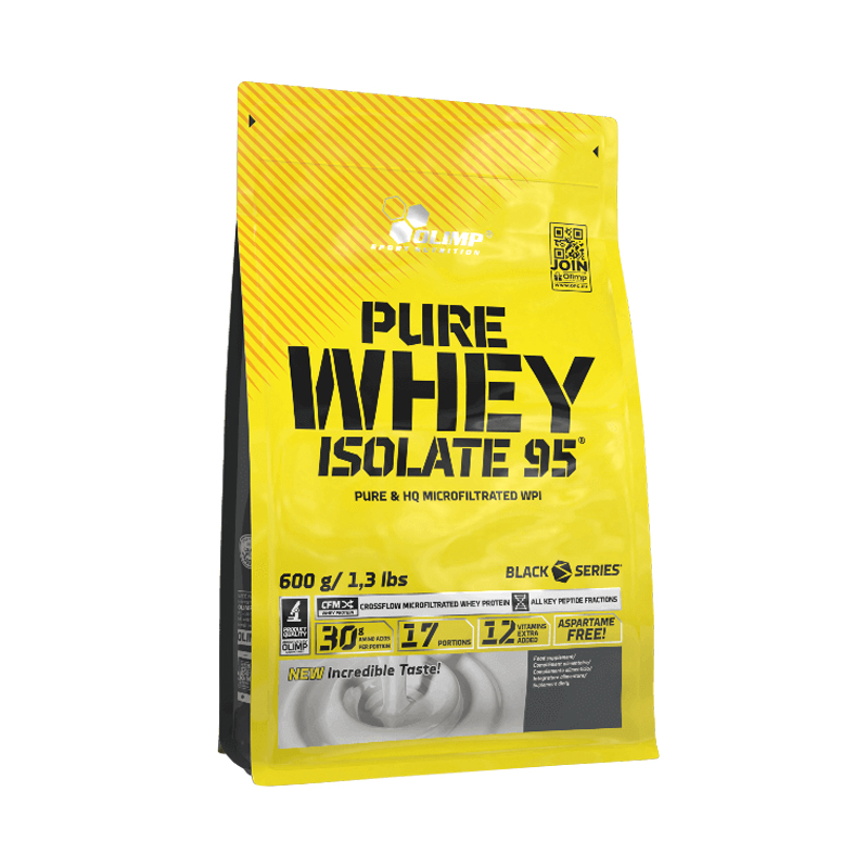 Olimp Pure Whey Isolate 95 Клубника 600 г