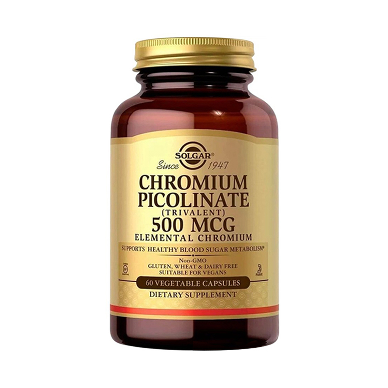 Solgar Chromium Picolinate 500 mcg 60 капсул