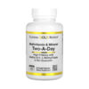 California Gold Nutrition Multivitamin & Mineral Two-A-Day 60 капсул