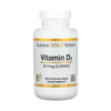 California Gold Nutrition Vitamin D3 2000 IU 360 капсул