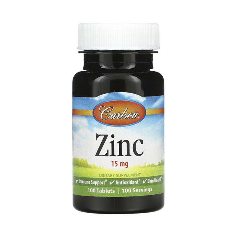 Carlson Labs Zinc 15 mg 100 таблеток