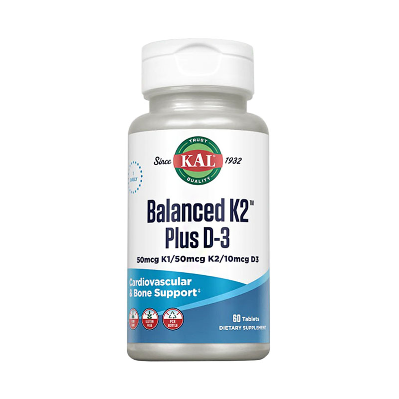 KAL Balanced K2 Plus D-3 60 таблеток