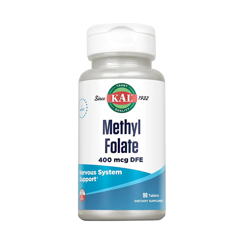 KAL Methyl Folate 400 mcg 90 таблеток