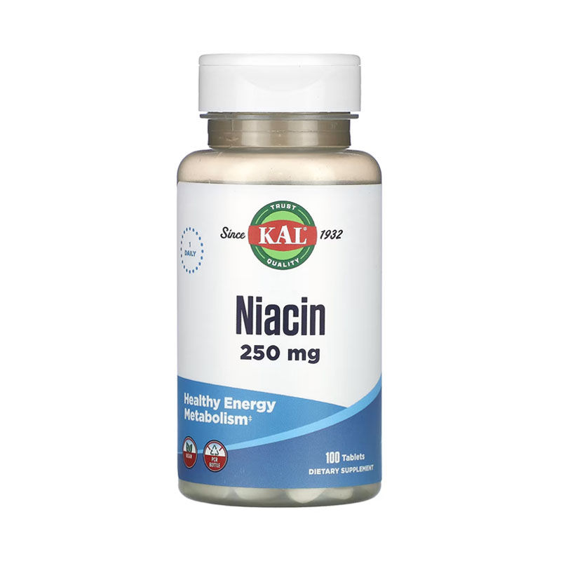 KAL Niacin 250 mg 100 таблеток