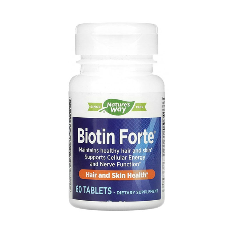 Nature's Way Biotin Forte 60 таблеток