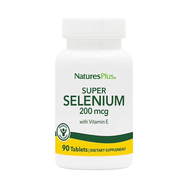 NaturesPlus Super Selenium 200 mcg 90 таблеток