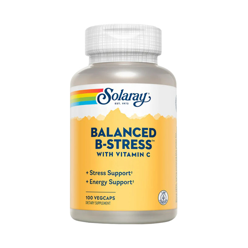Solaray Balanced B-Stress 100 капсул