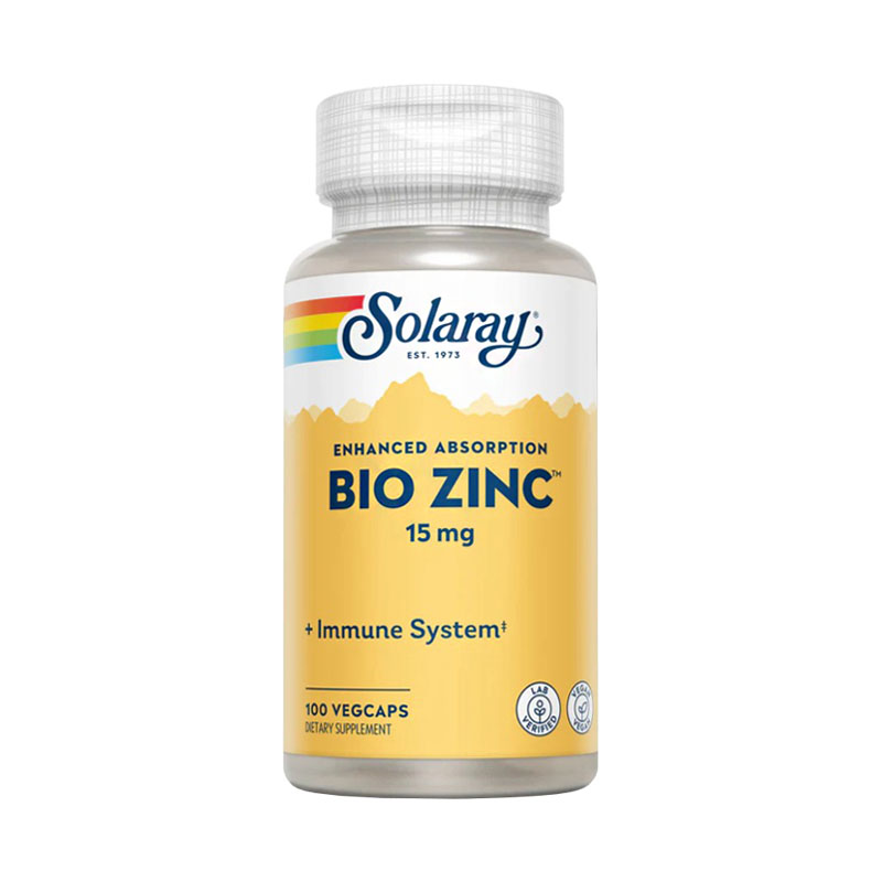 Solaray Bio Zinc 15 mg 100 капсул