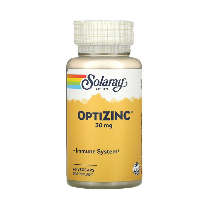 Solaray OptiZinc 30 mg 60 капсул