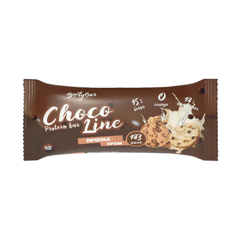 BootyBar Choco Line Печенье-крем 50 г