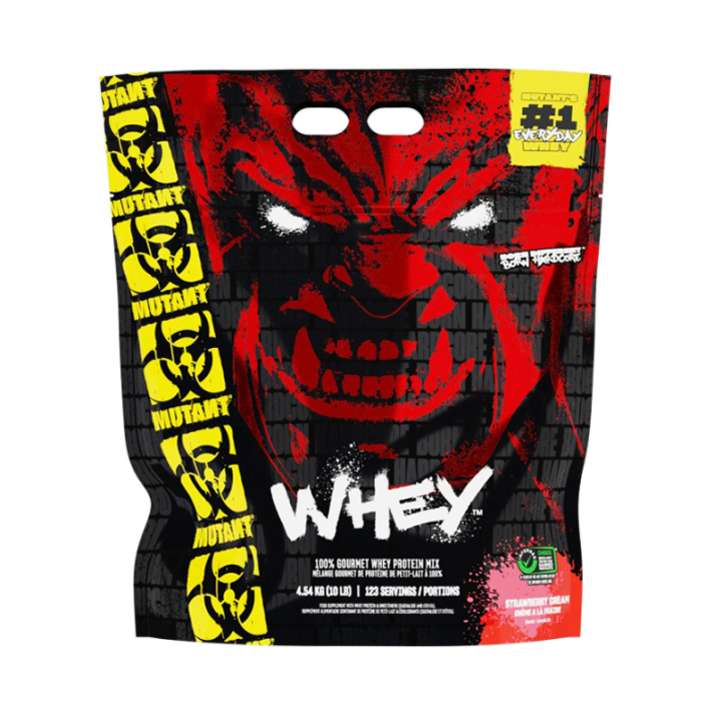 Mutant Whey Клубничный крем 4540 г