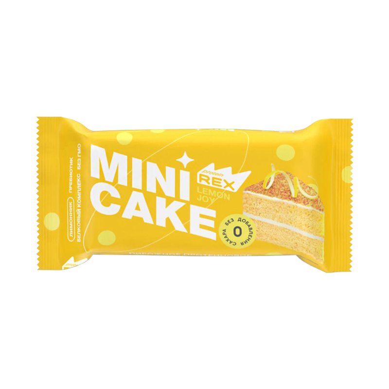 ProteinRex Mini Cake Лимонный торт 40 г