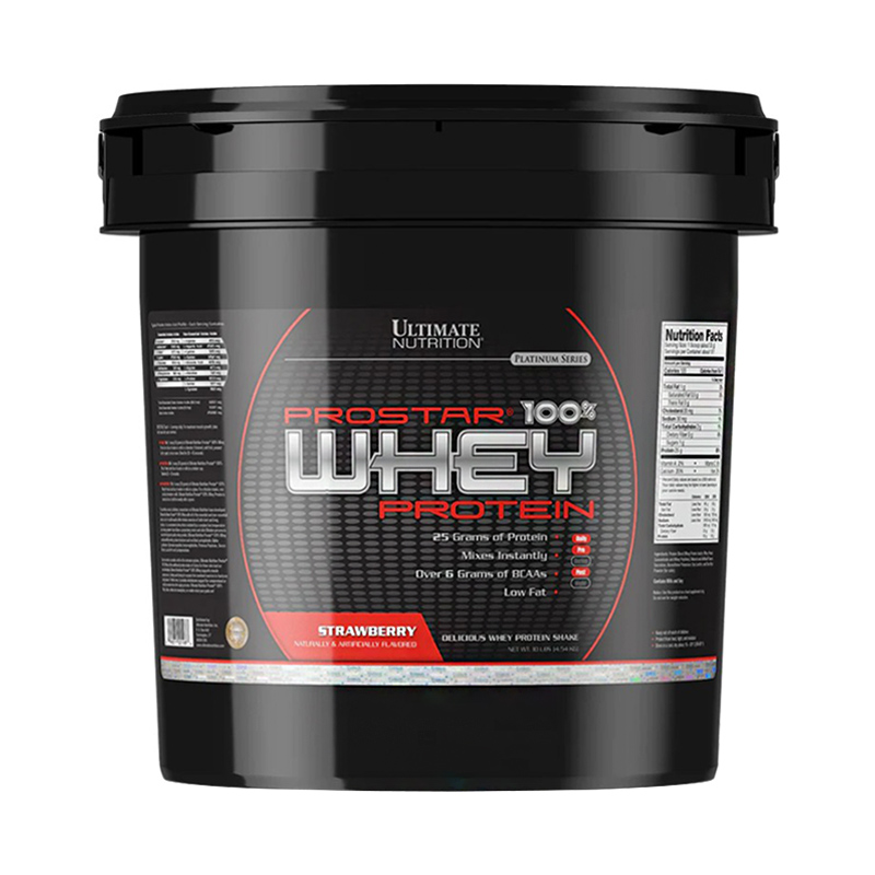 Ultimate Nutrition Prostar 100% Whey Protein Клубника 4540 г