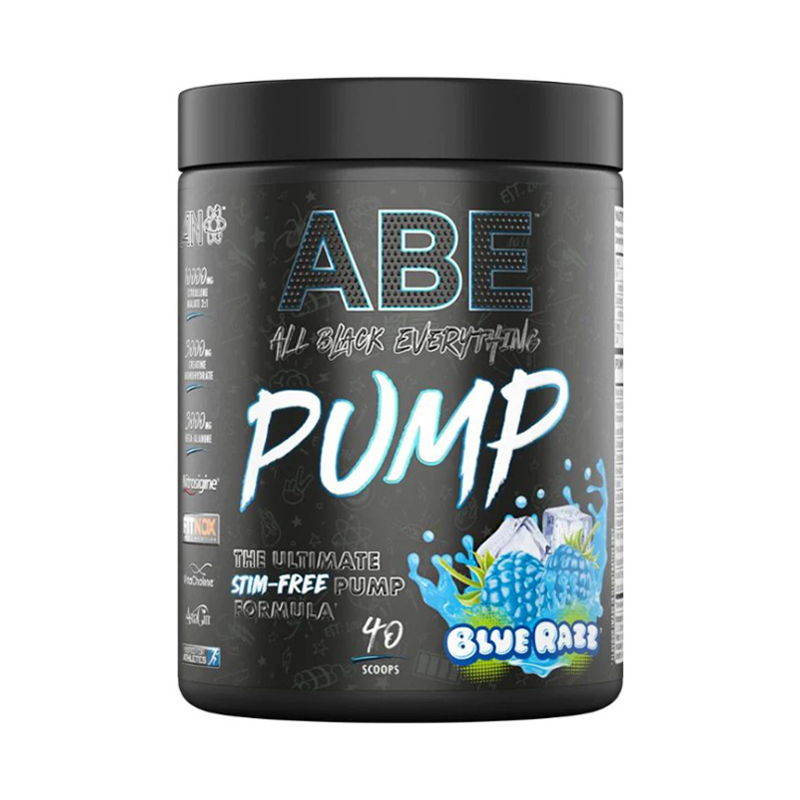 Applied Nutrition ABE - All Black Everything Pump Голубая малина 500 г