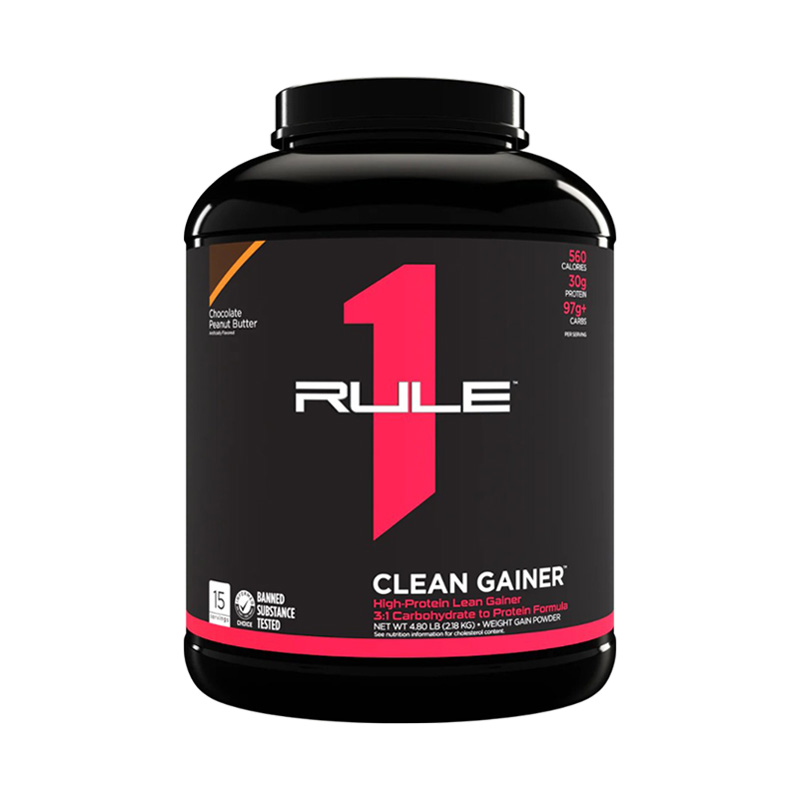 Rule 1 Clean Gainer Шоколадно-арахисовое масло 2180 г