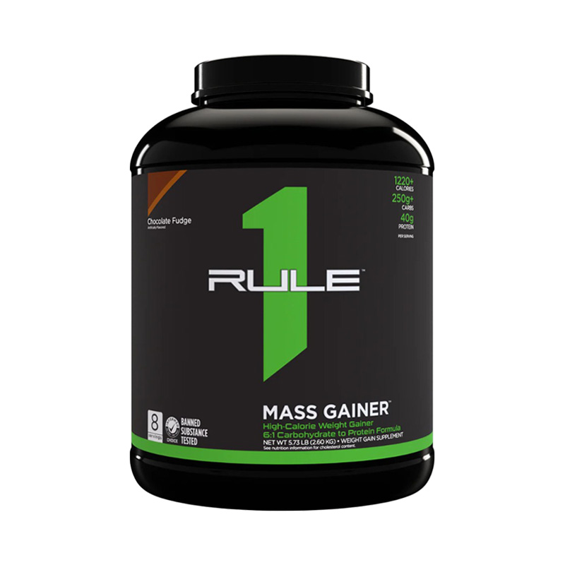 Rule 1 Mass Gainer Шоколадная помадка 2600 г