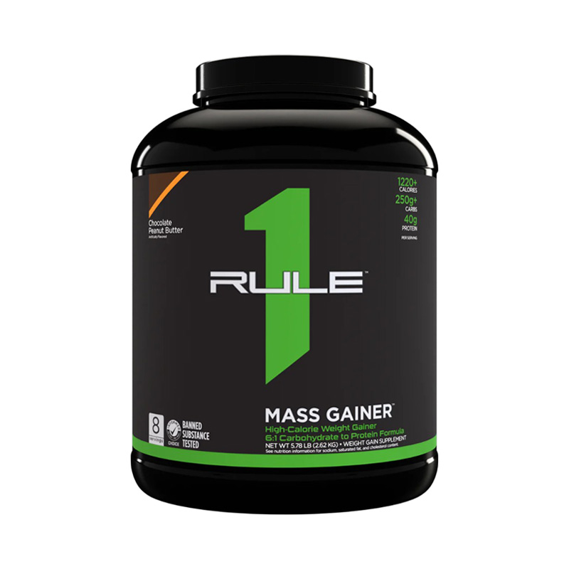 Rule 1 Mass Gainer Шоколадно-арахисовое масло 2620 г