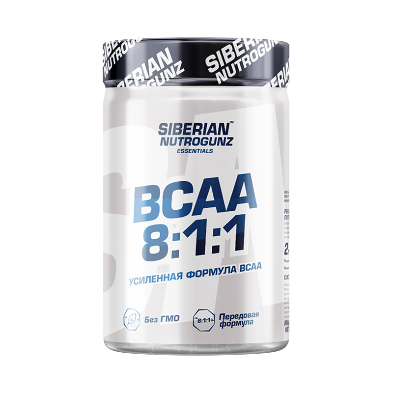 Siberian Nutrogunz BCAA 8:1:1 Персик-маракуйя 225 г