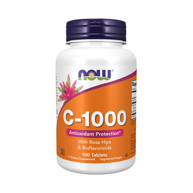 NOW C-1000 with Rose Hips 100 таблеток