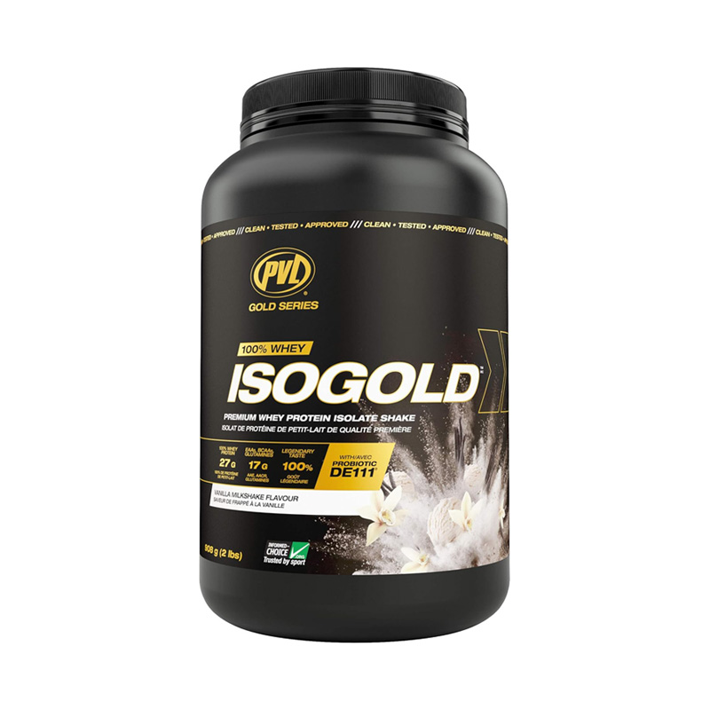 PVL 100% Whey IsoGold Ваниль 908 г
