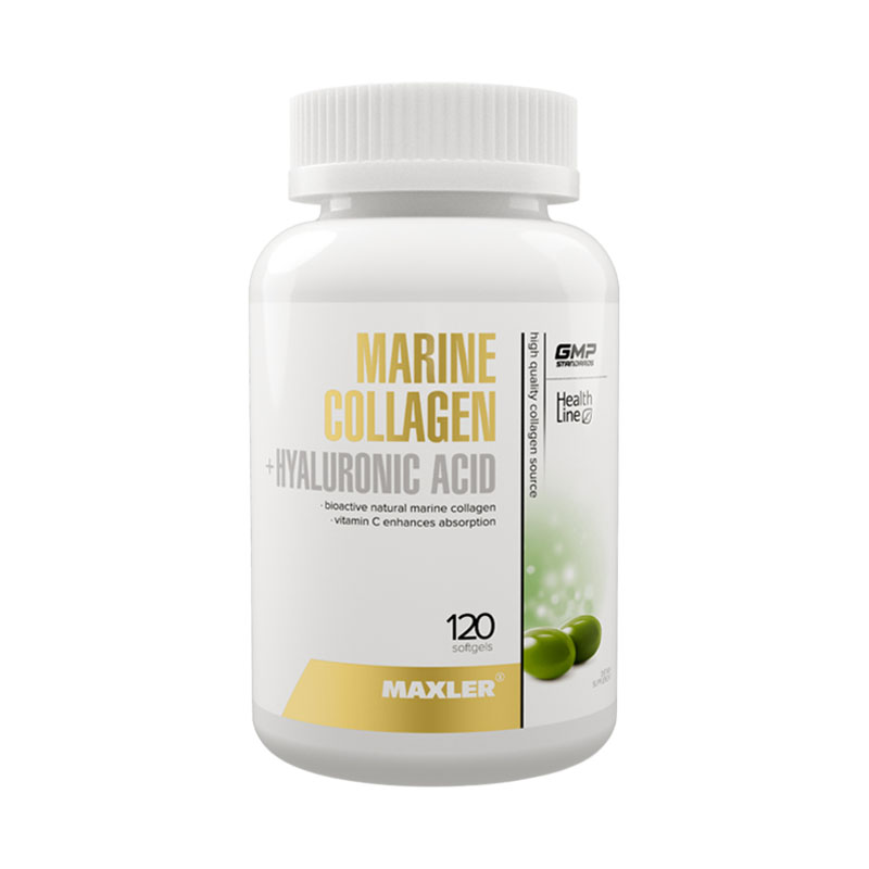 Maxler Marine Collagen + Hyaluronic Acid 120 капсул