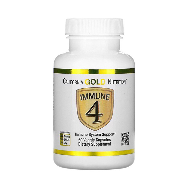 California Gold Nutrition Immune 4 60 капсул