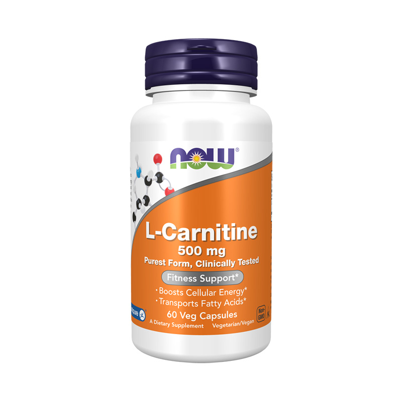 NOW L-Carnitine 500 mg 60 капсул