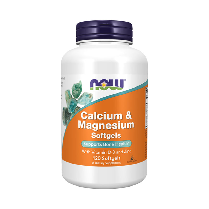 NOW Calcium & Magnesium 120 капсул